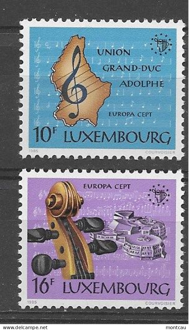 Luxembourg 1985.  Europa Mi 1125-26  (**) - 1985