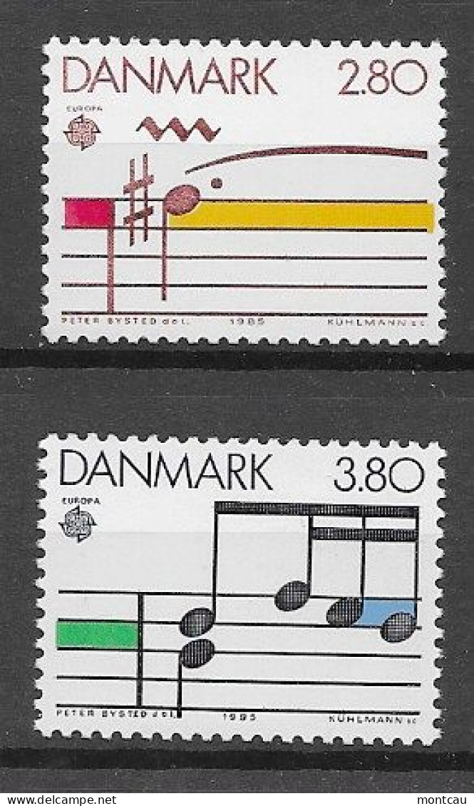 Danmark 1985.  Europa Mi 836-37  (**) - 1985