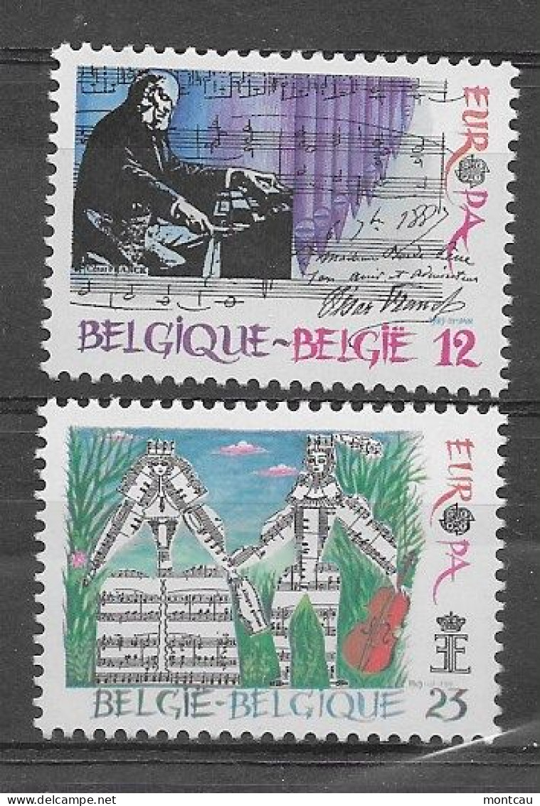 Belgique 1985.  Europa Mi 2227-28  (**) - 1985