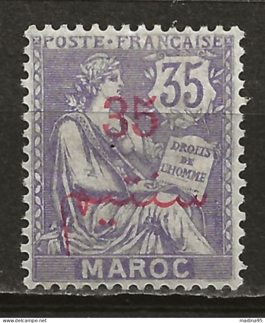 MAROC Colo:, *, N° YT 33, Ch., Signé, TB - Unused Stamps