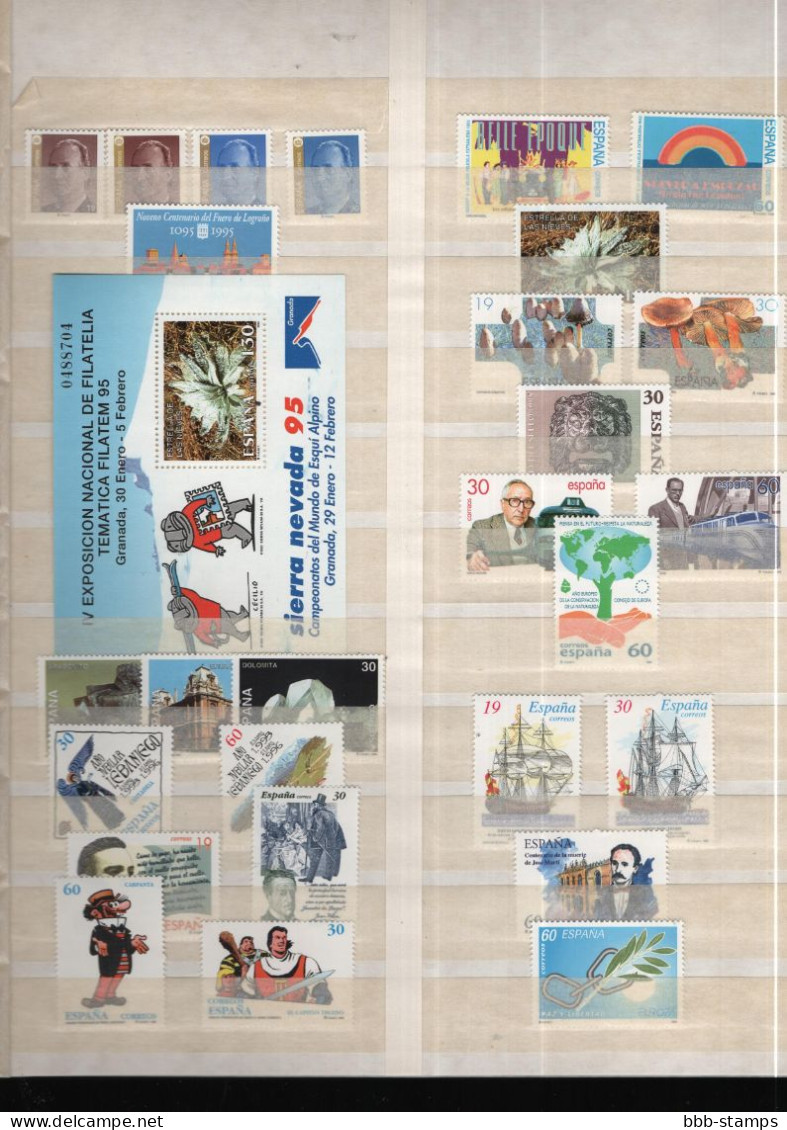 Spanien Year Cpl As Shown Mnh/** 1995 - Annate Complete