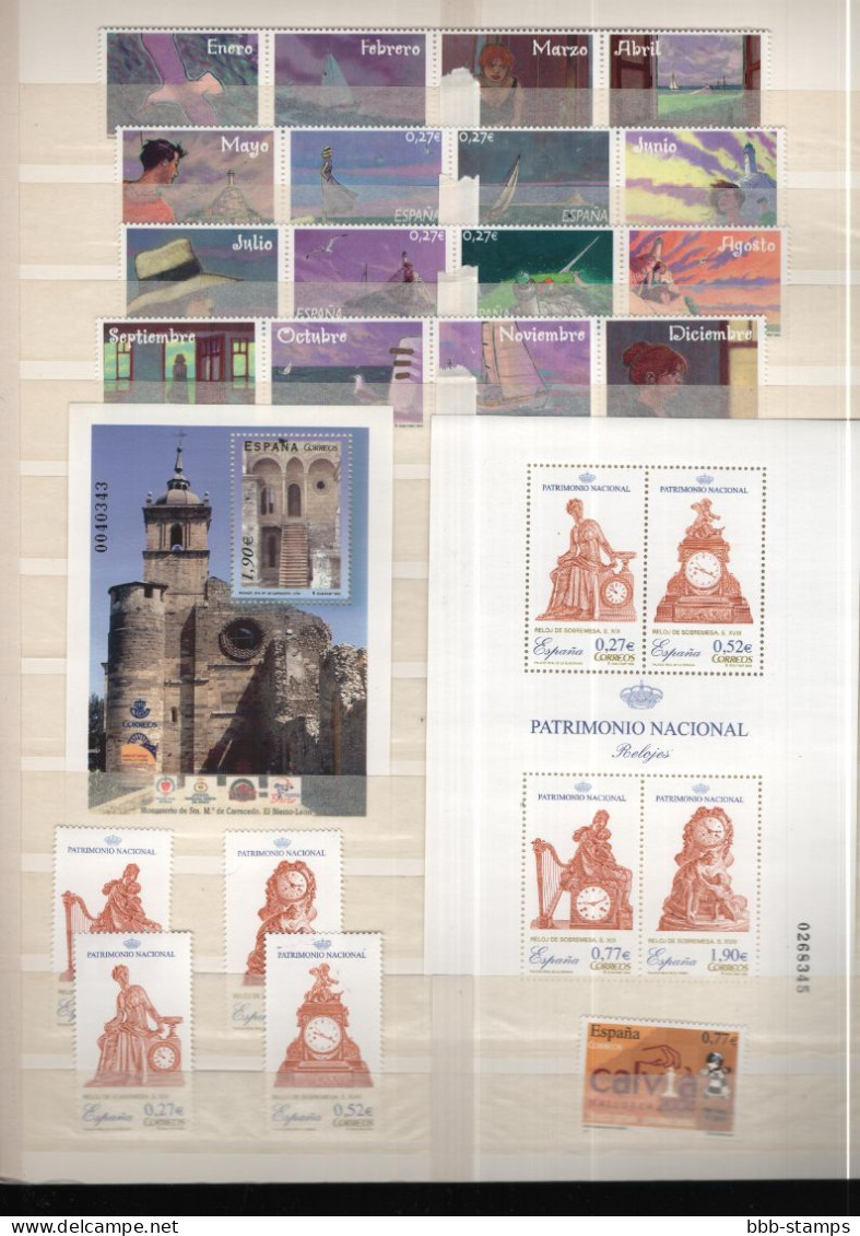 Spanien Year Cpl As Shown Mnh/**  2004 - Volledige Jaargang