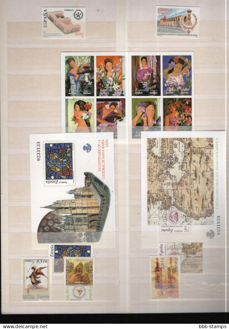 Spanien Year Cpl As Shown Mnh/**  2003 - Volledige Jaargang