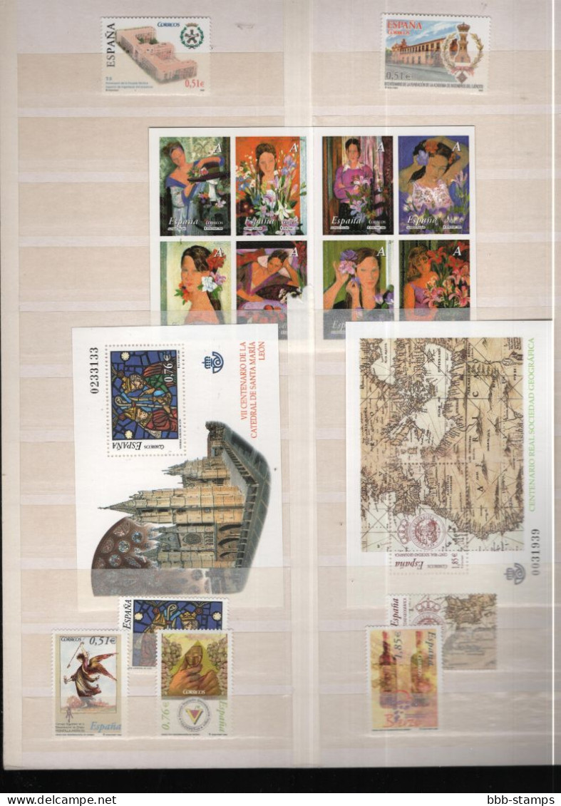 Spanien Year Cpl As Shown Mnh/**  2003 - Full Years
