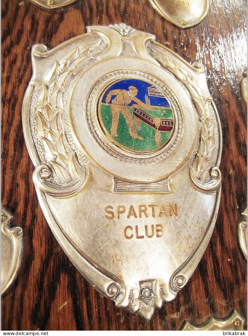 * TROPHEE DE BILLARD SPARTAN CLUB @ Trophée Récompense Londres Sport - Billard