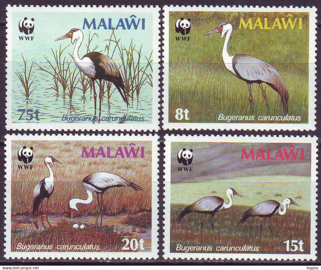 MALAWI - WWF CRANES BIRD - **MNH - 1987 - Neufs