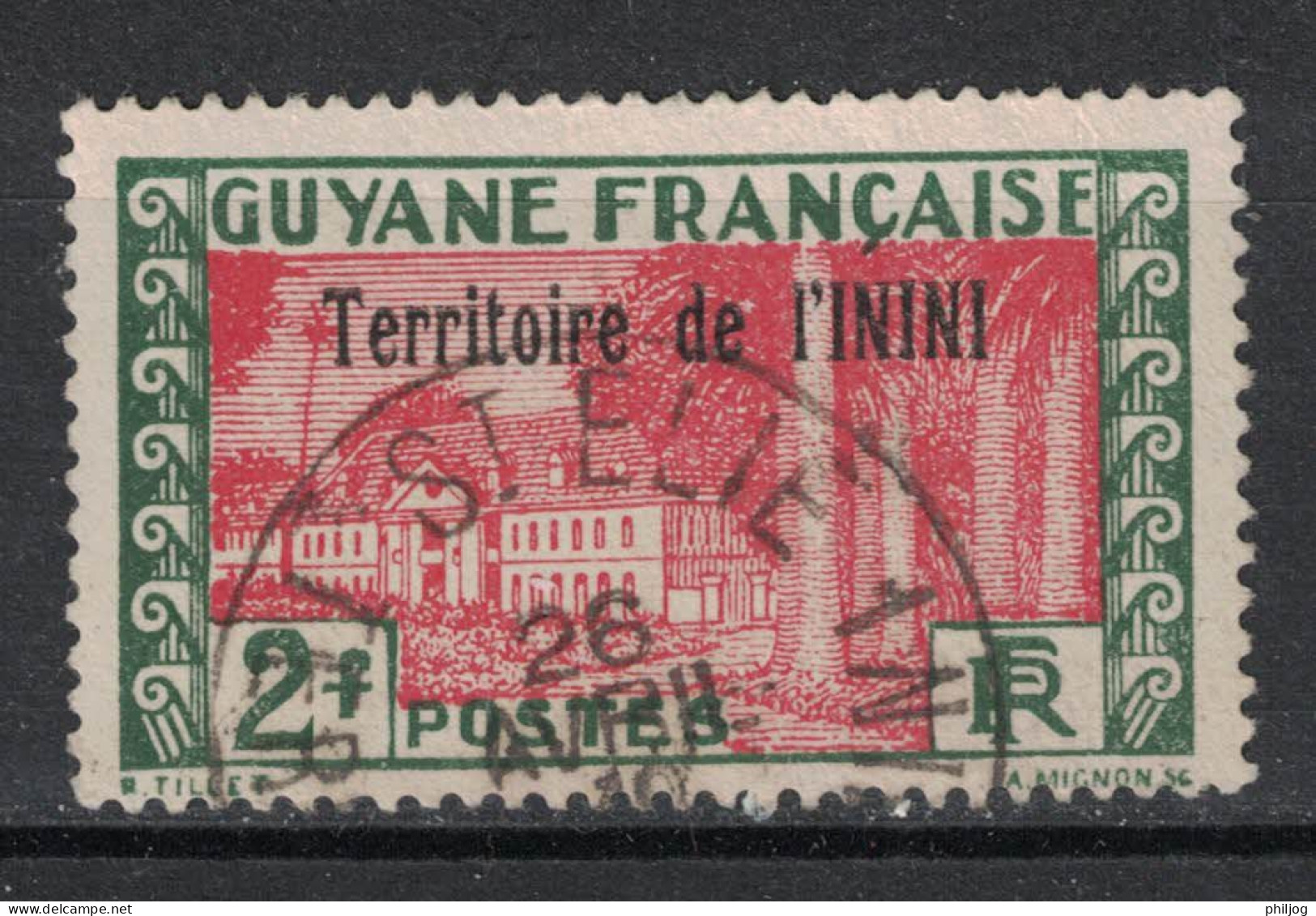 Inini - Yvert 24 Oblitéré ST-ELIE - Scott#34 - Used Stamps