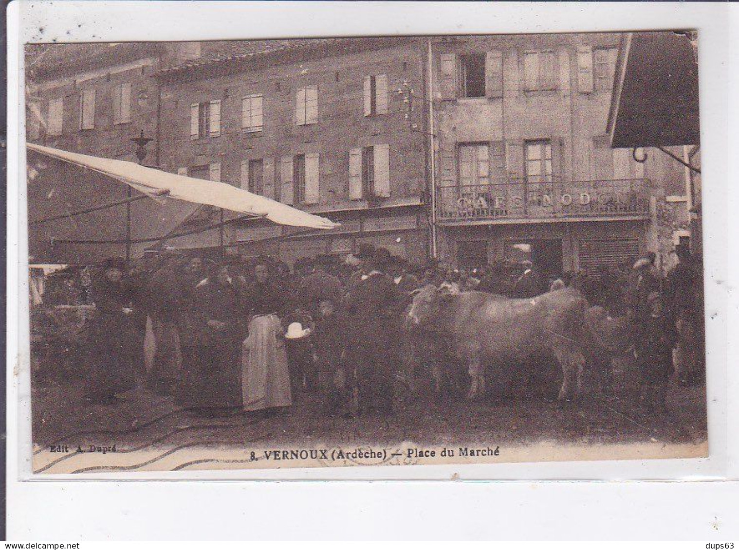 VERNOUX: Place Du Marché - Très Bon état - Vernoux