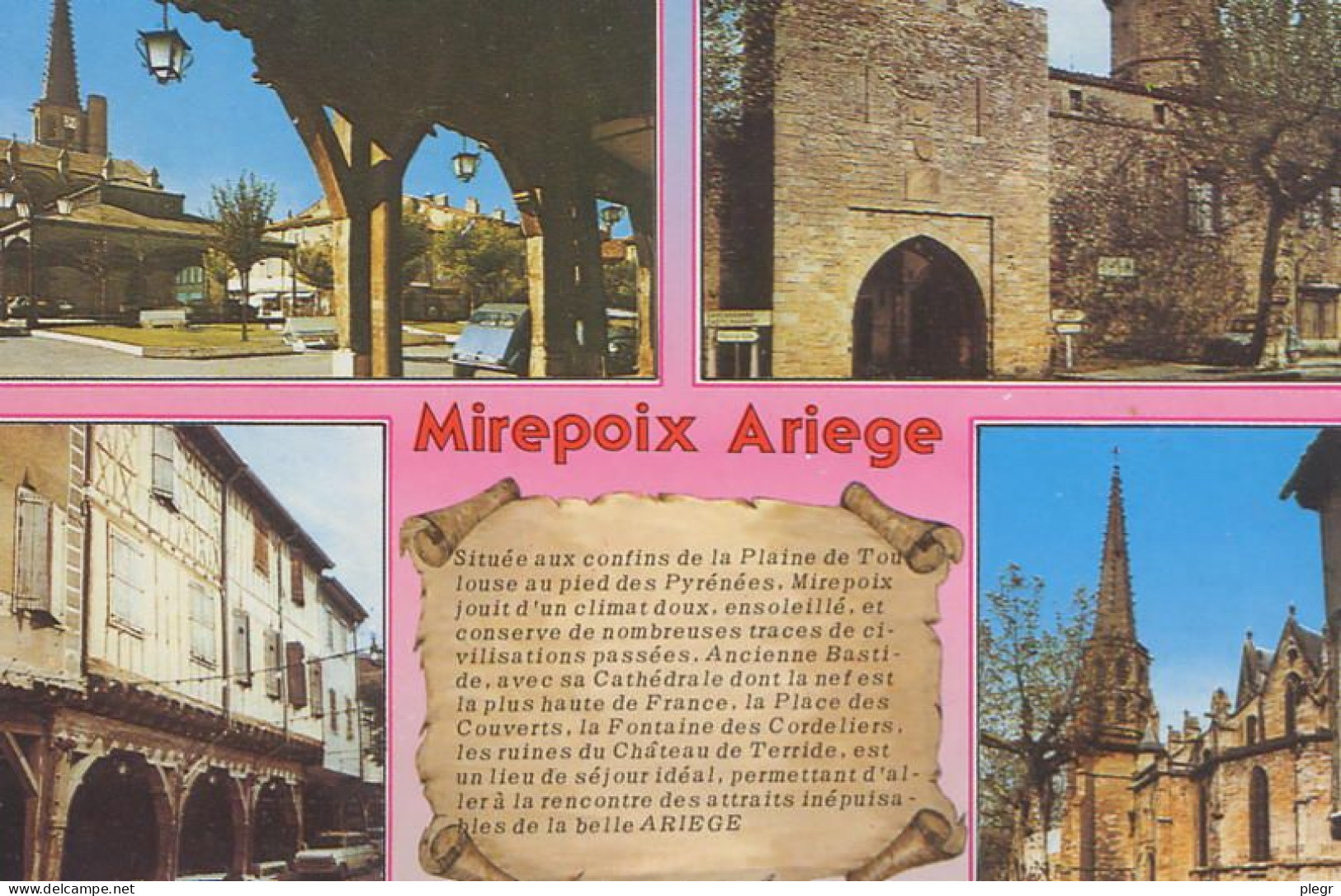 0-09194 02 00+14 - MIREPOIX - LOT DE 4 CARTES - Mirepoix