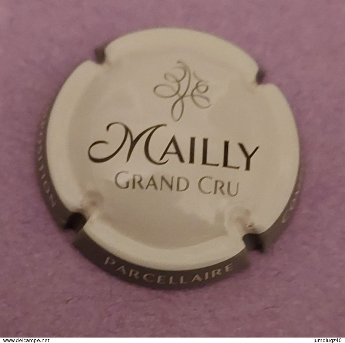 Capsule Champagne Mailly Blanc - Lanson