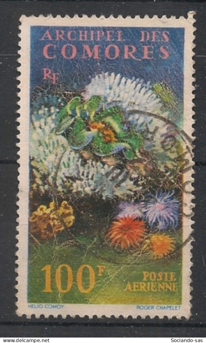 COMORES - 1962 - Poste Aérienne PA N°YT. 5 - Flore Marine - Oblitéré / Used - Used Stamps