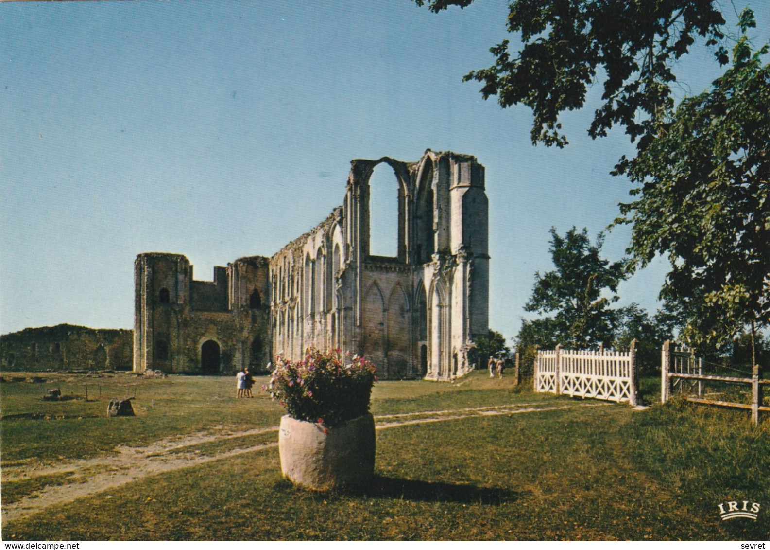 MAILLEZAIS . - Abbaye Sant-Pierre. Cliché Pa Courant - Maillezais