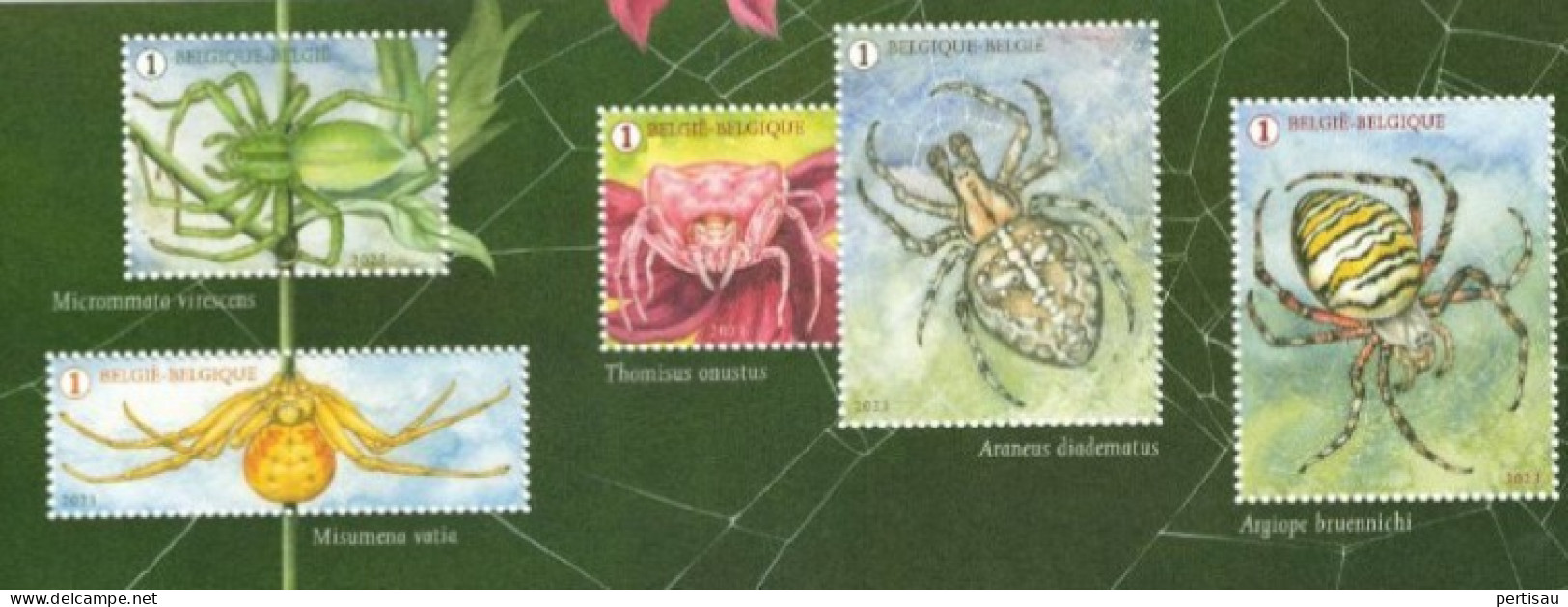 Spinnen 2023 - Unused Stamps