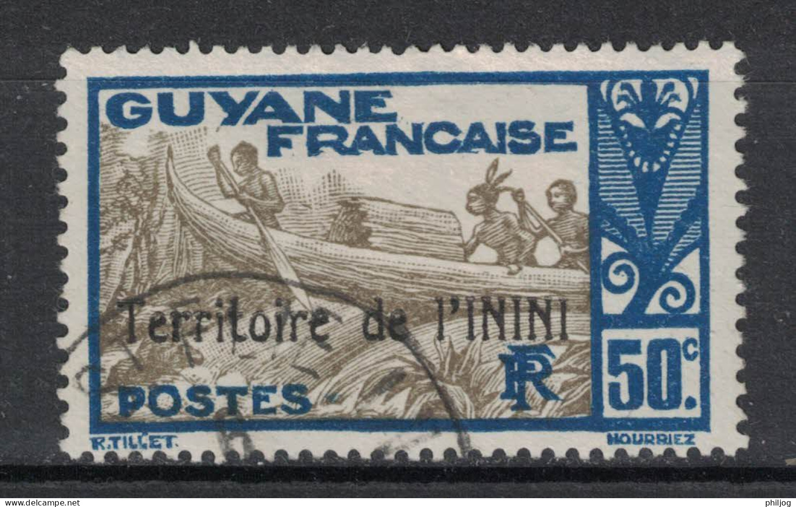 Inini - Yvert 12 Oblitéré ST-ELIE - Scott#15 - Used Stamps