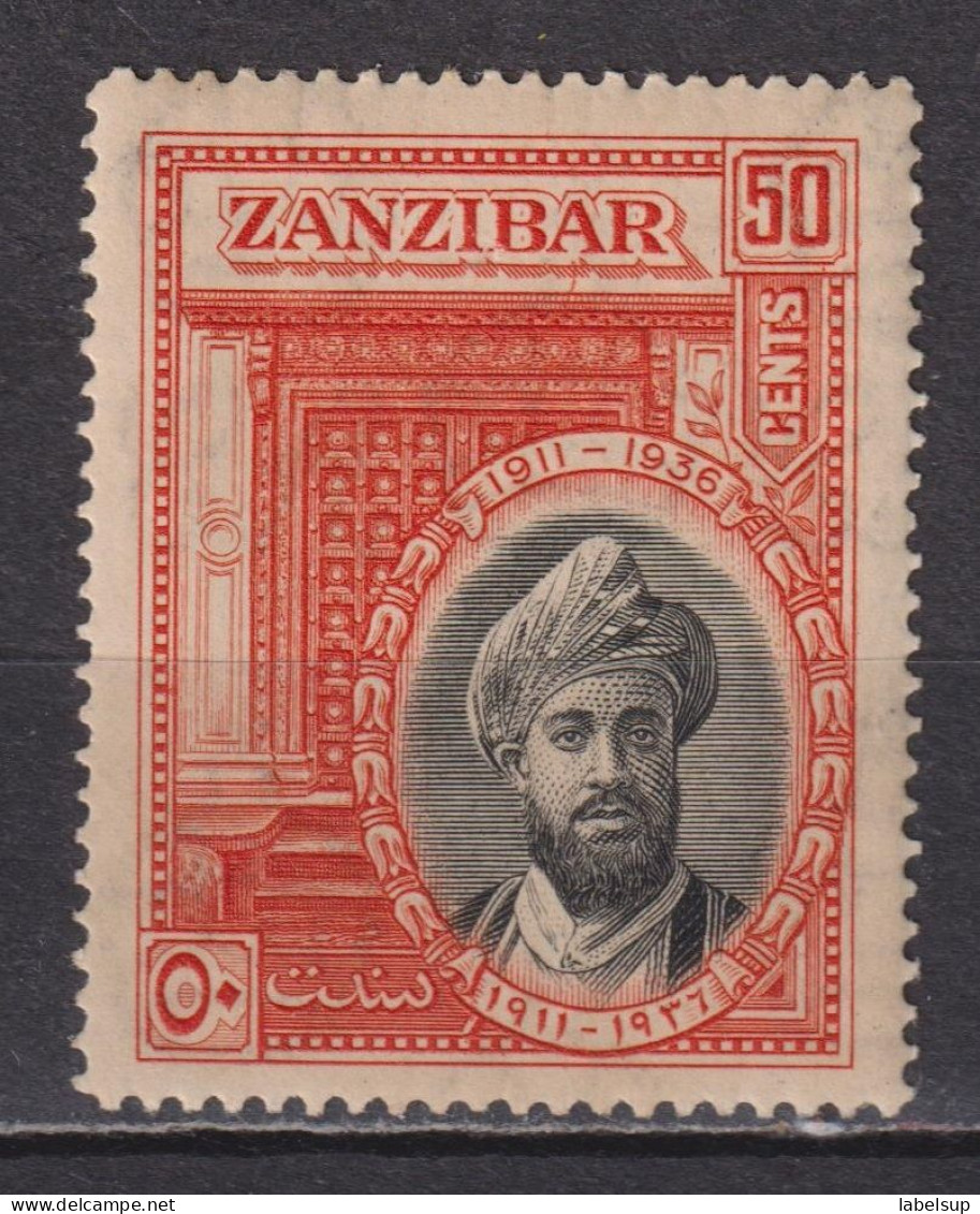 Timbre Neuf** De Zanzibar De 1936 YT 194 MI 193 MNH - Zanzibar (...-1963)