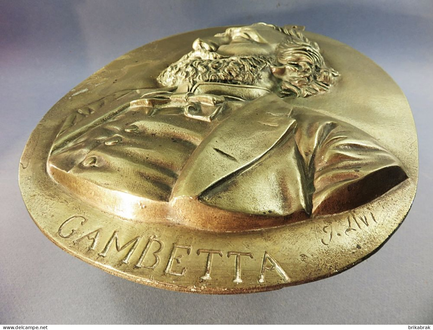 ° MEDAILLE GAMBETTA EN BRONZE @ Politique République Député