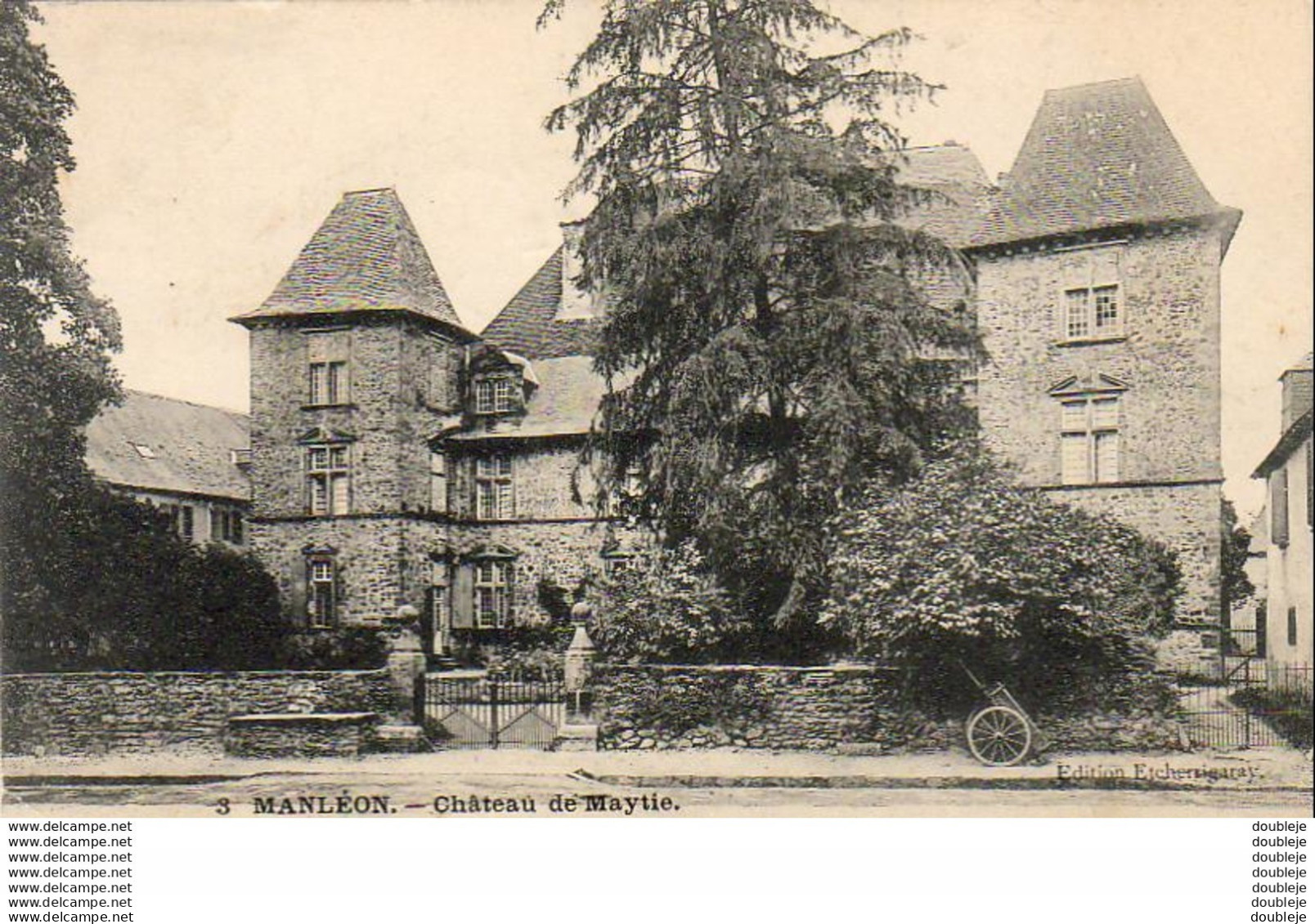 D64  MANLEON  Château De Maytie  ..... - Mauleon Licharre