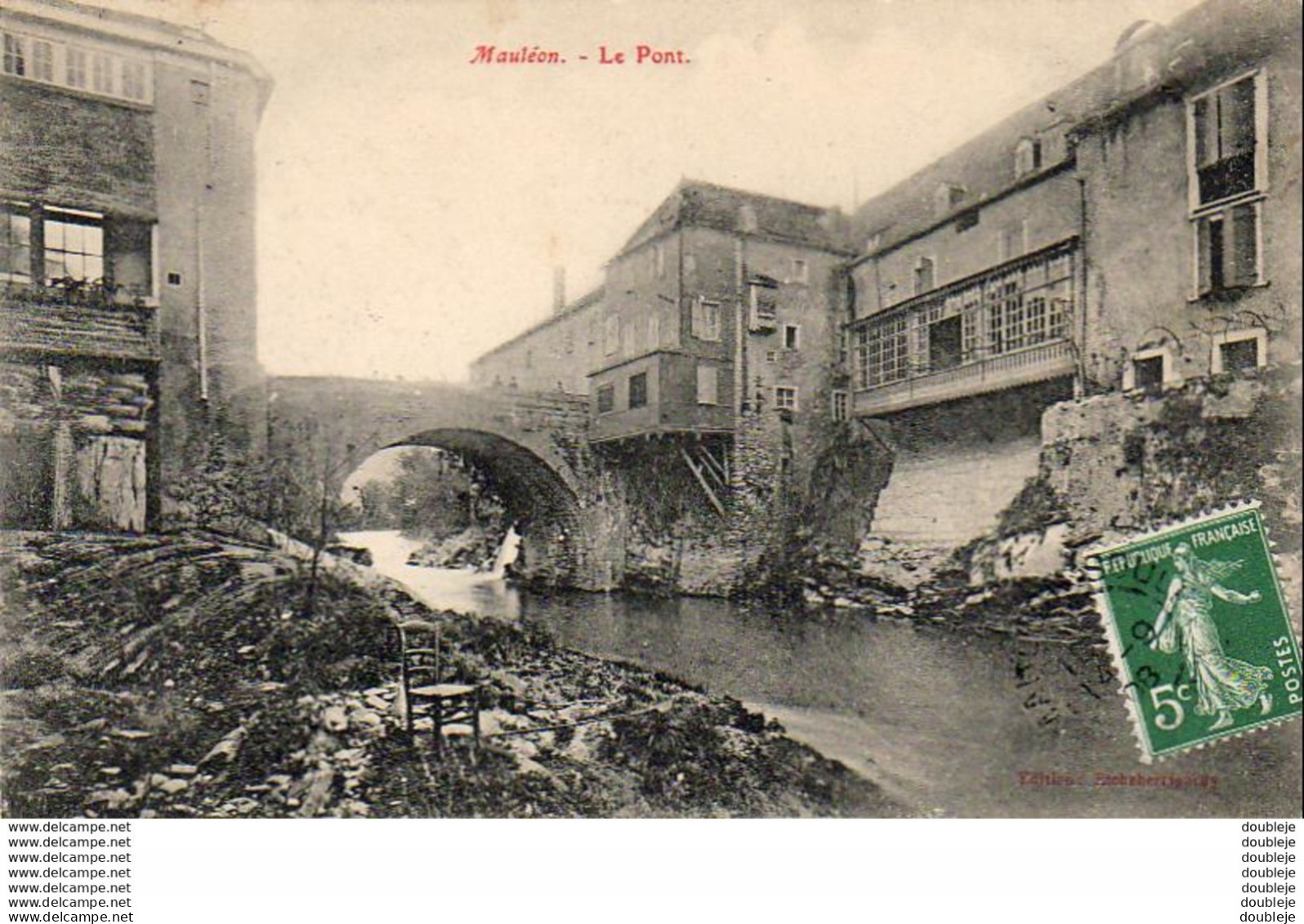 D64  MAULEON-SOULE  Le Pont  ..... - Mauleon Licharre