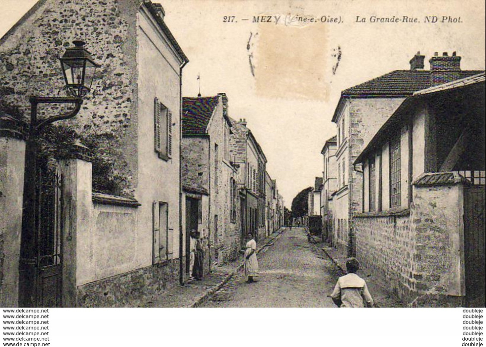 D78  MEZY  La Grande Rue    ..... - Hardricourt