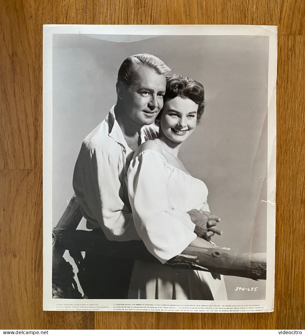 L'aigle Solitaire : Alan Ladd Et Audrey Dalton - Tirage Argentique Original - Foto's