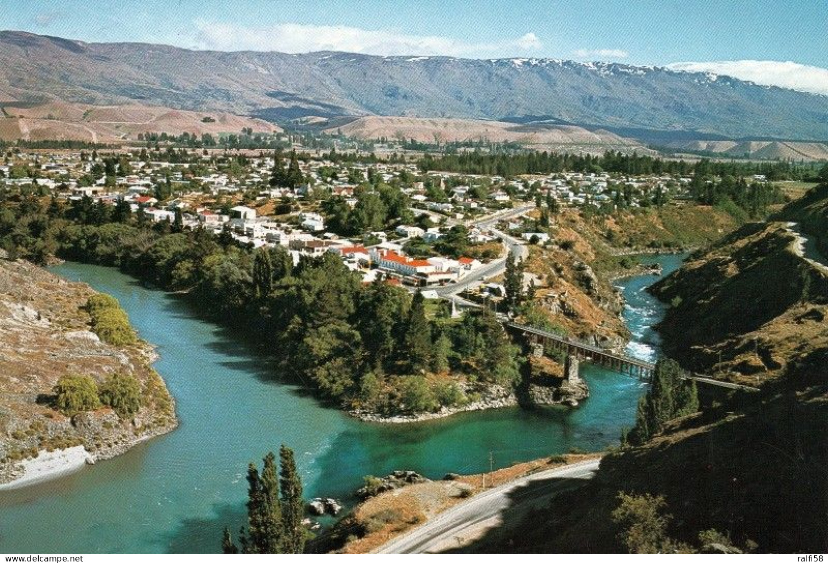 1 AK Neuseeland * Blick Auf Cromwell - Der Kawarau River Trifft Auf Den Aufgestauten Teil Des Clutha River/Mata-Au * - New Zealand