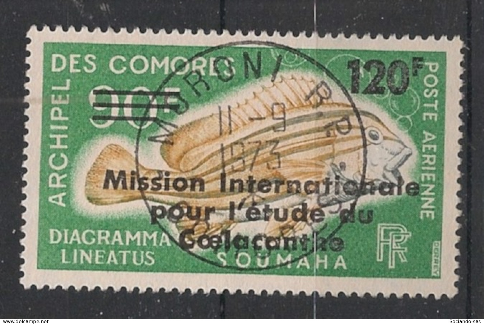 COMORES - 1973 - Poste Aérienne PA N°YT. 52 - Poisosn - Oblitéré / Used - Usados