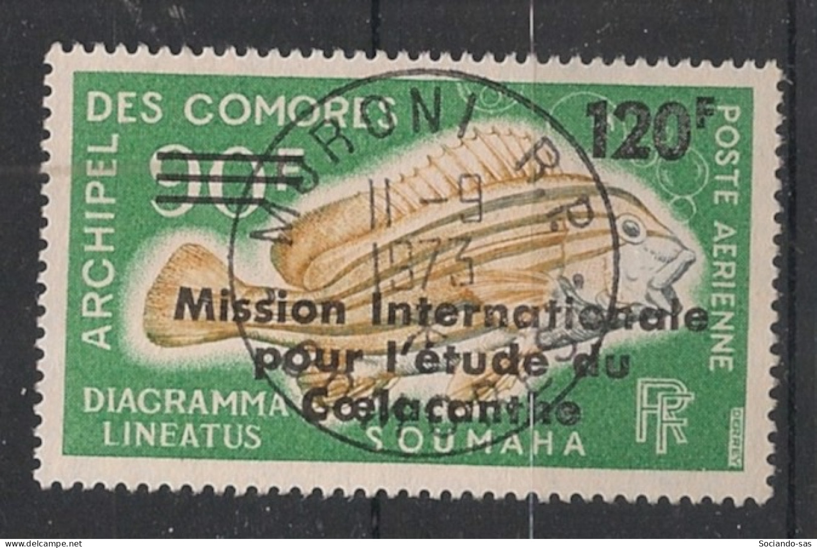 COMORES - 1973 - Poste Aérienne PA N°YT. 52 - Poisosn - Oblitéré / Used - Used Stamps