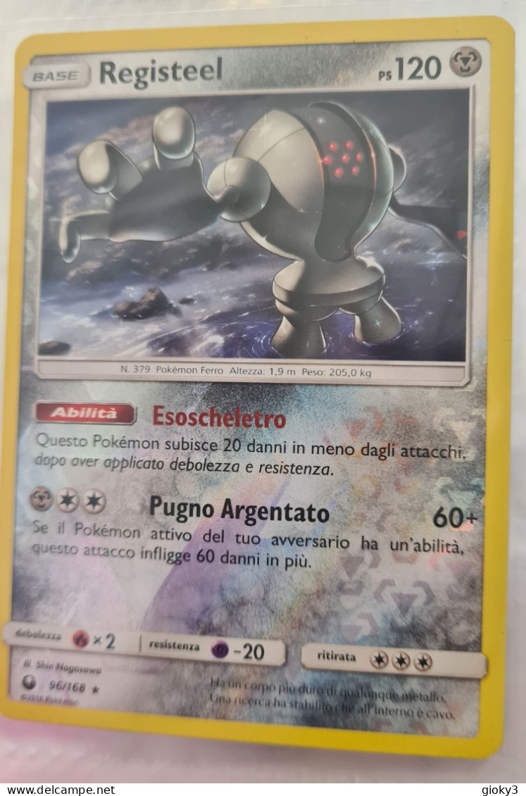 CARTA POKEMON  REGISTEEL PS 120 - Otros & Sin Clasificación