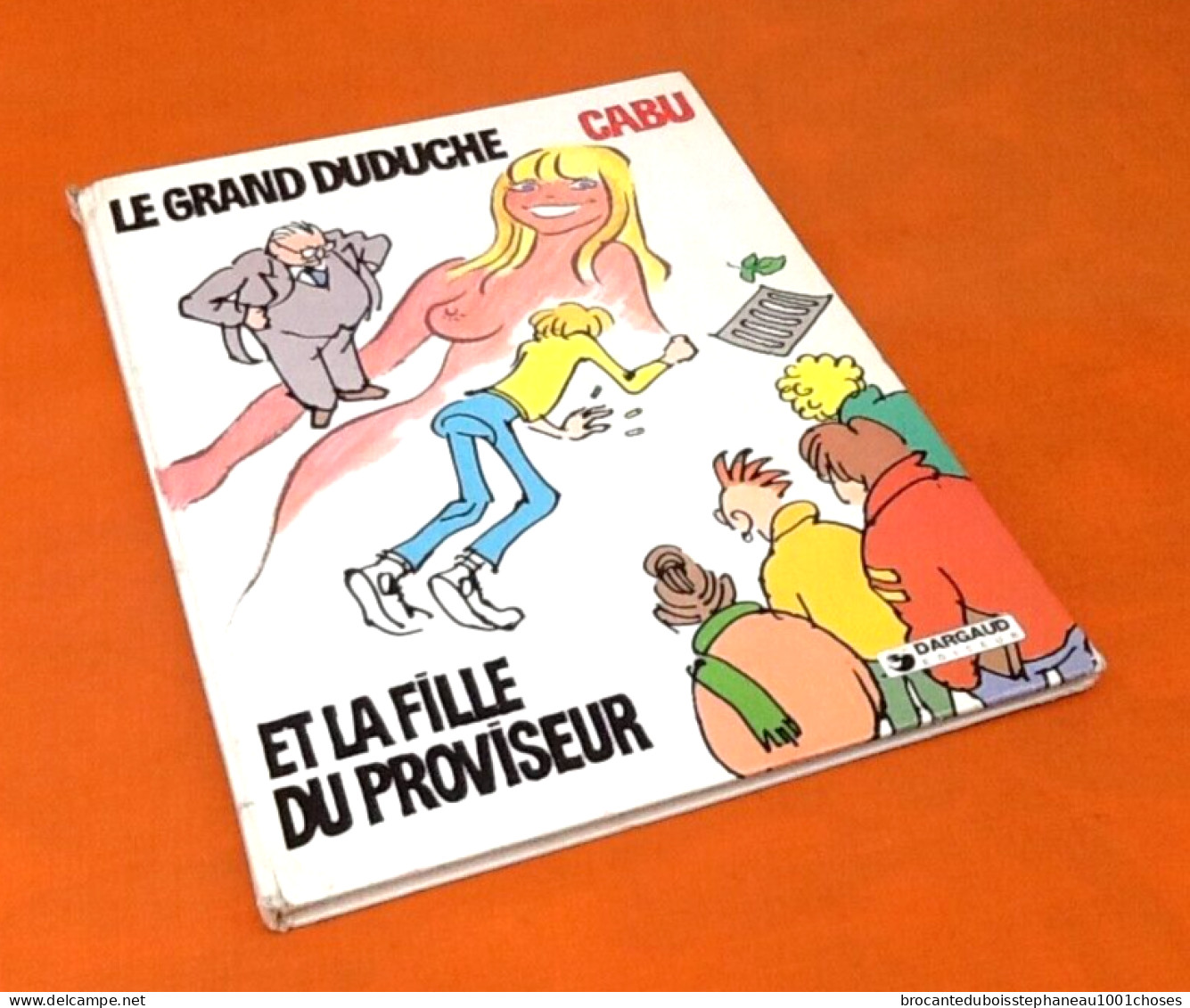 BD  Texte et Dessins de Cabu Le grand Duduche et la fille de proviseur  (1982)