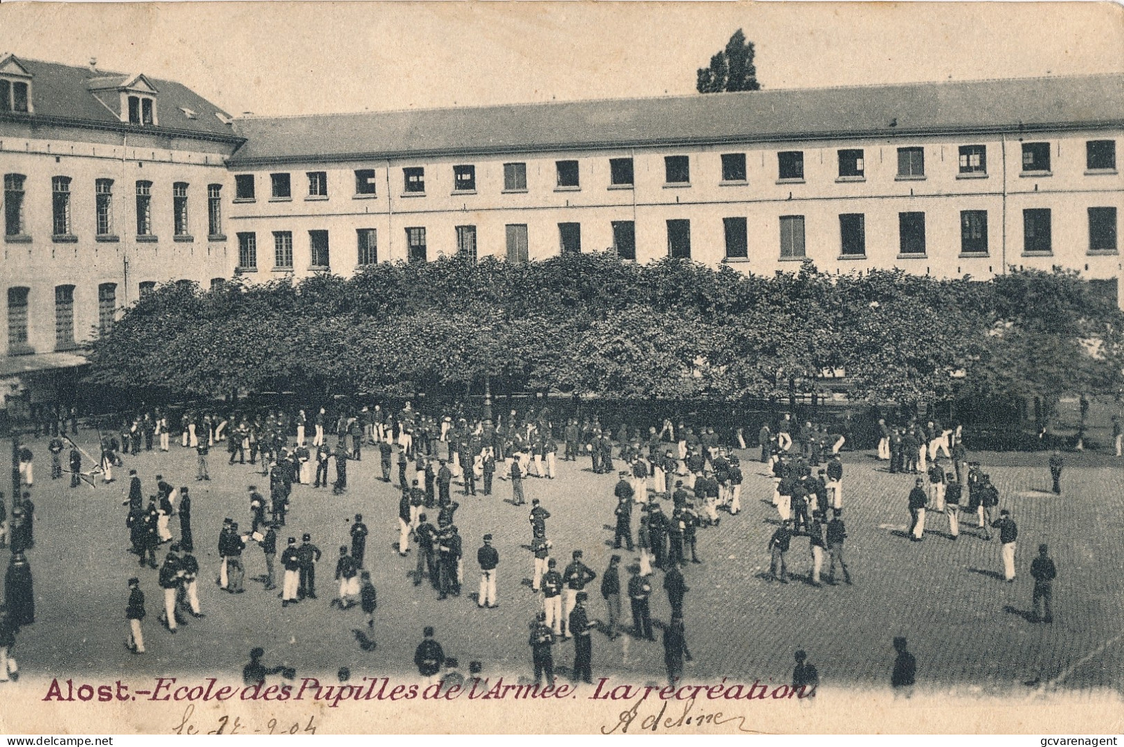 AALST   ECOLE DES PUPILLES DE L'ARMEE  LA CREATION - Zottegem