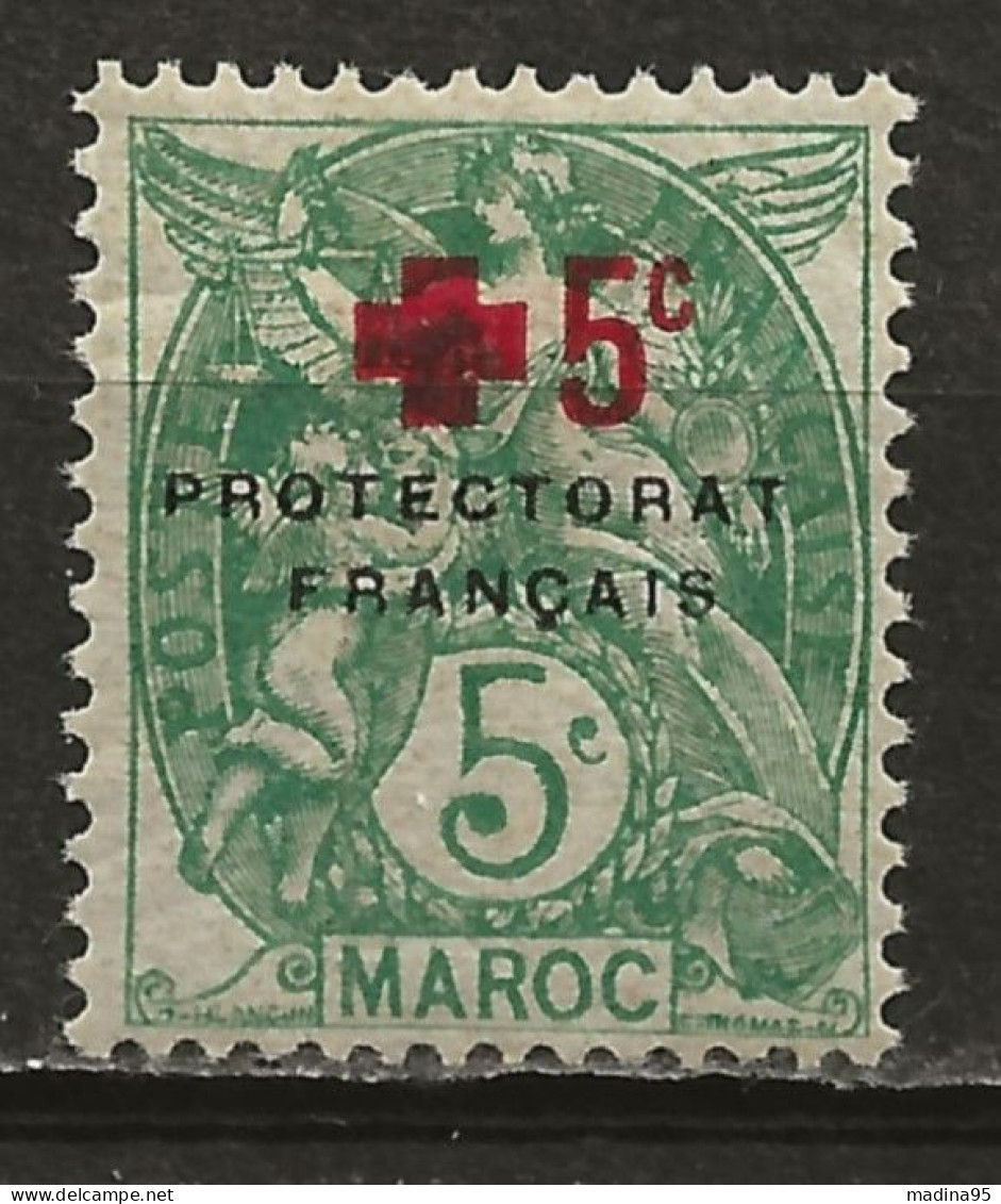 MAROC Colo:, **, N° YT 59, TB - Unused Stamps