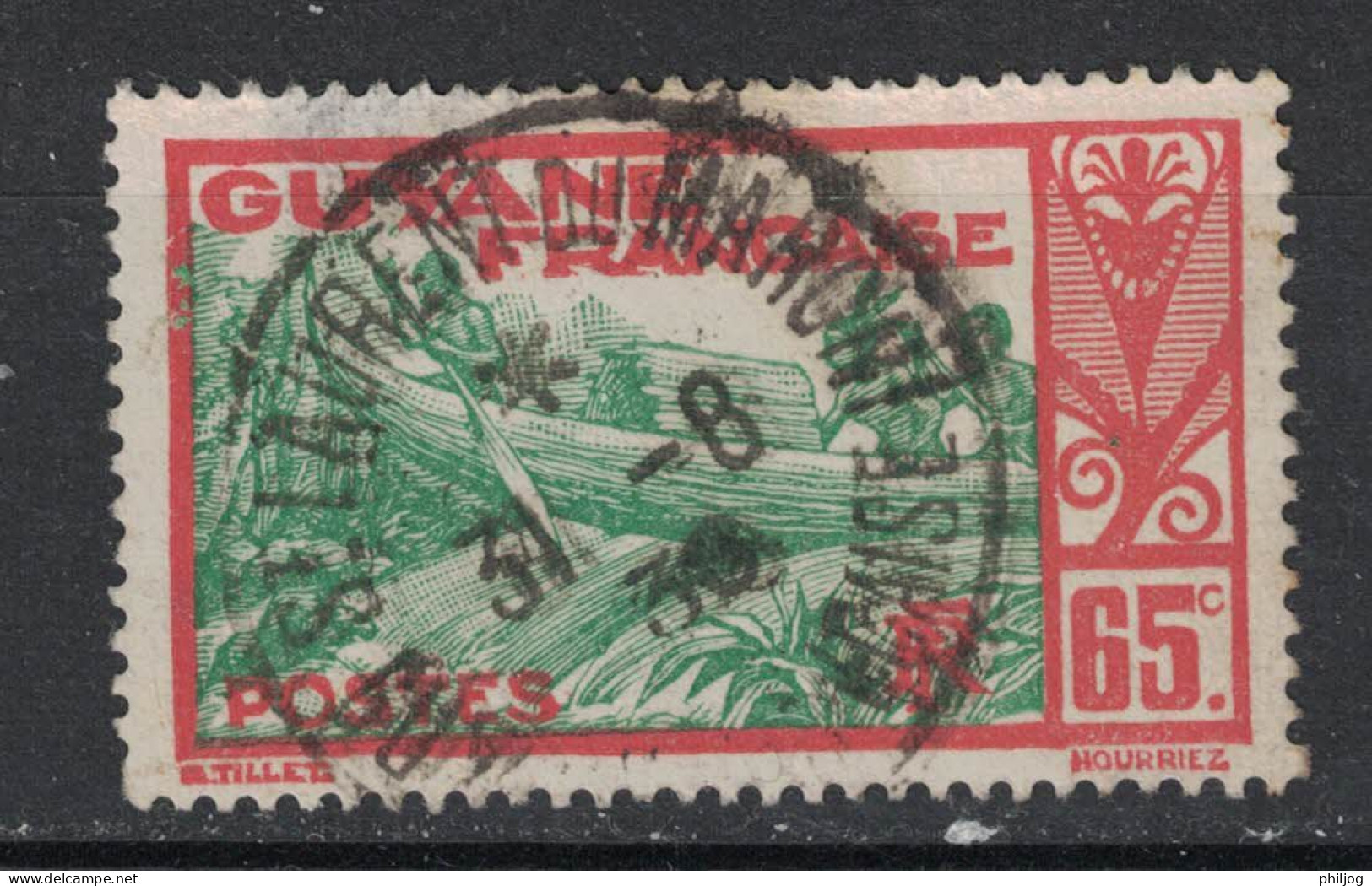 Guyane - French Guiana - Yvert 121 Oblitéré ST-LAURENT-DU-MARONI - Scott#127 - Used Stamps