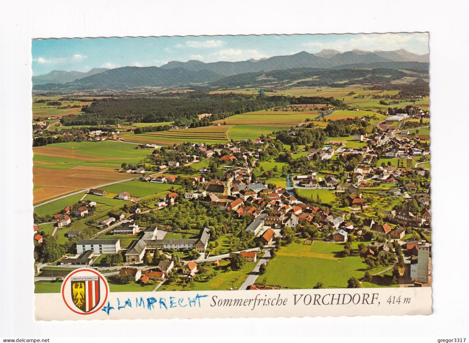 E6359) VORCHDORF - Oberösterreich - Tolle ältere LUFDTBILD AK - 1977 - Vorchdorf