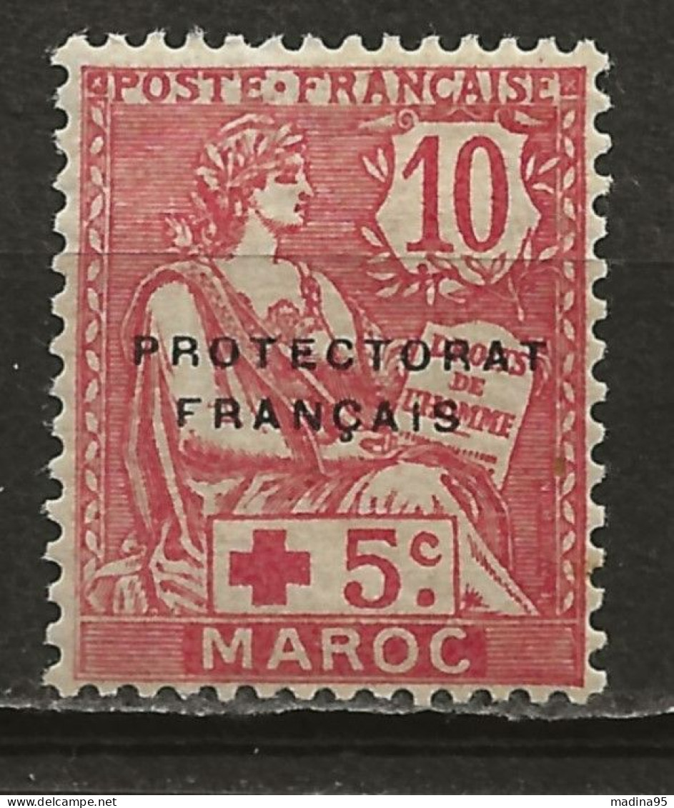 MAROC Colo:, *, N° YT 60, Ch., TB - Unused Stamps