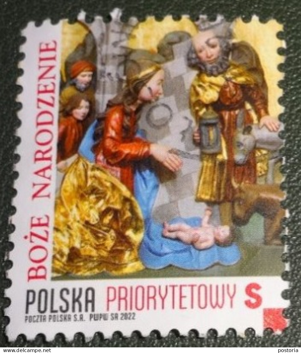 Polen - Michel 5408 - 2022 - Gebruikt - Used - Christmas - Kerstmis - 1 - Used Stamps
