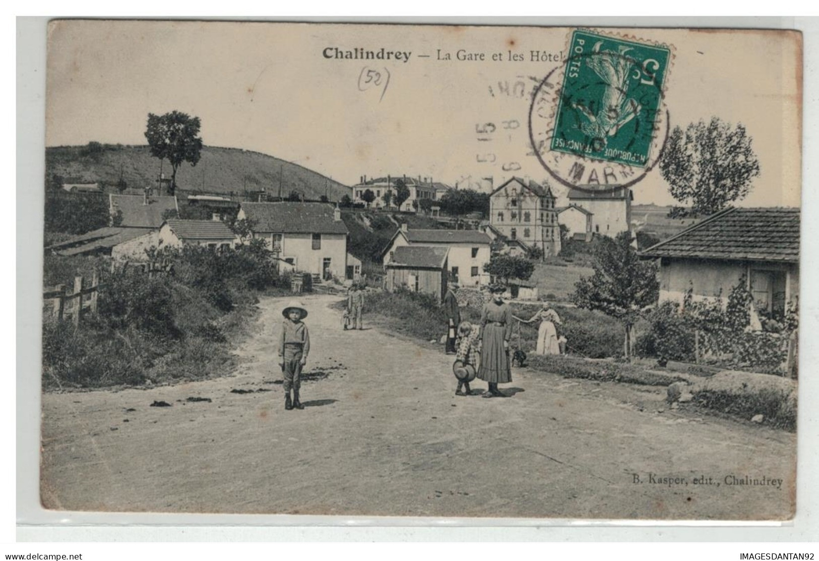 52 CHALINDREY LA GARE ET LES HOTELS - Chalindrey