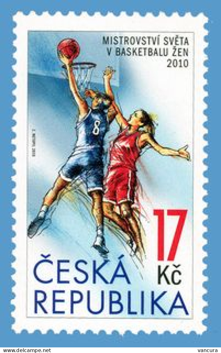 ** 648 Czech Republic World Championship Basketball Women 2010 - Pallacanestro