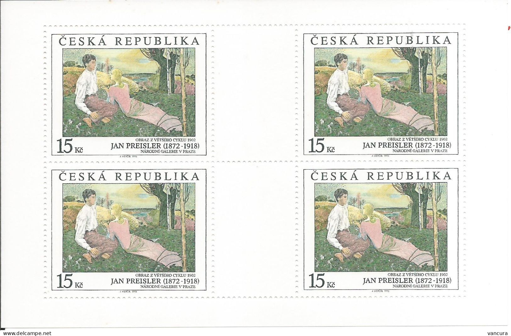 A 200 Czech Republic J.Preisler 1998 - Modern