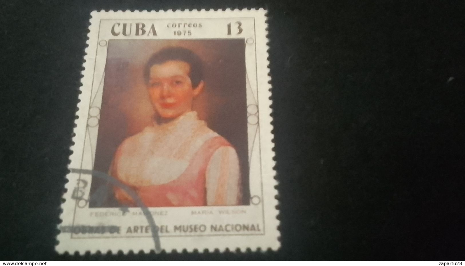 CUBA- 1980-90   13  C.     DAMGALI - Gebruikt