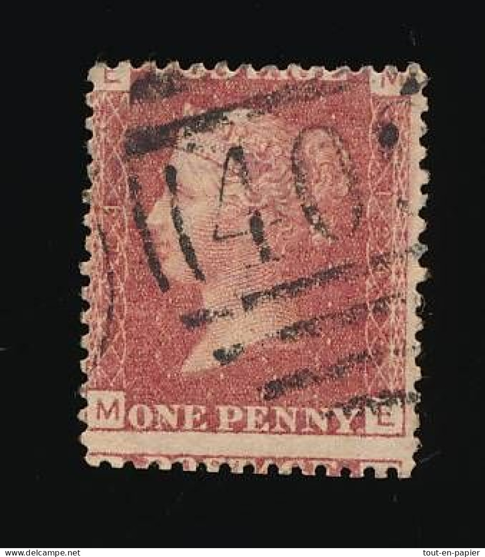 Grande Bretagne Great Britain Reine Victoria One Penny  Voir Oblitération - Usati