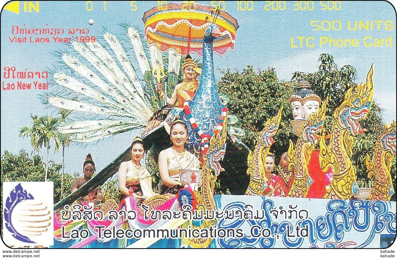 Laos Phonecard Tamura  Lao New Year - One Punch - Laos