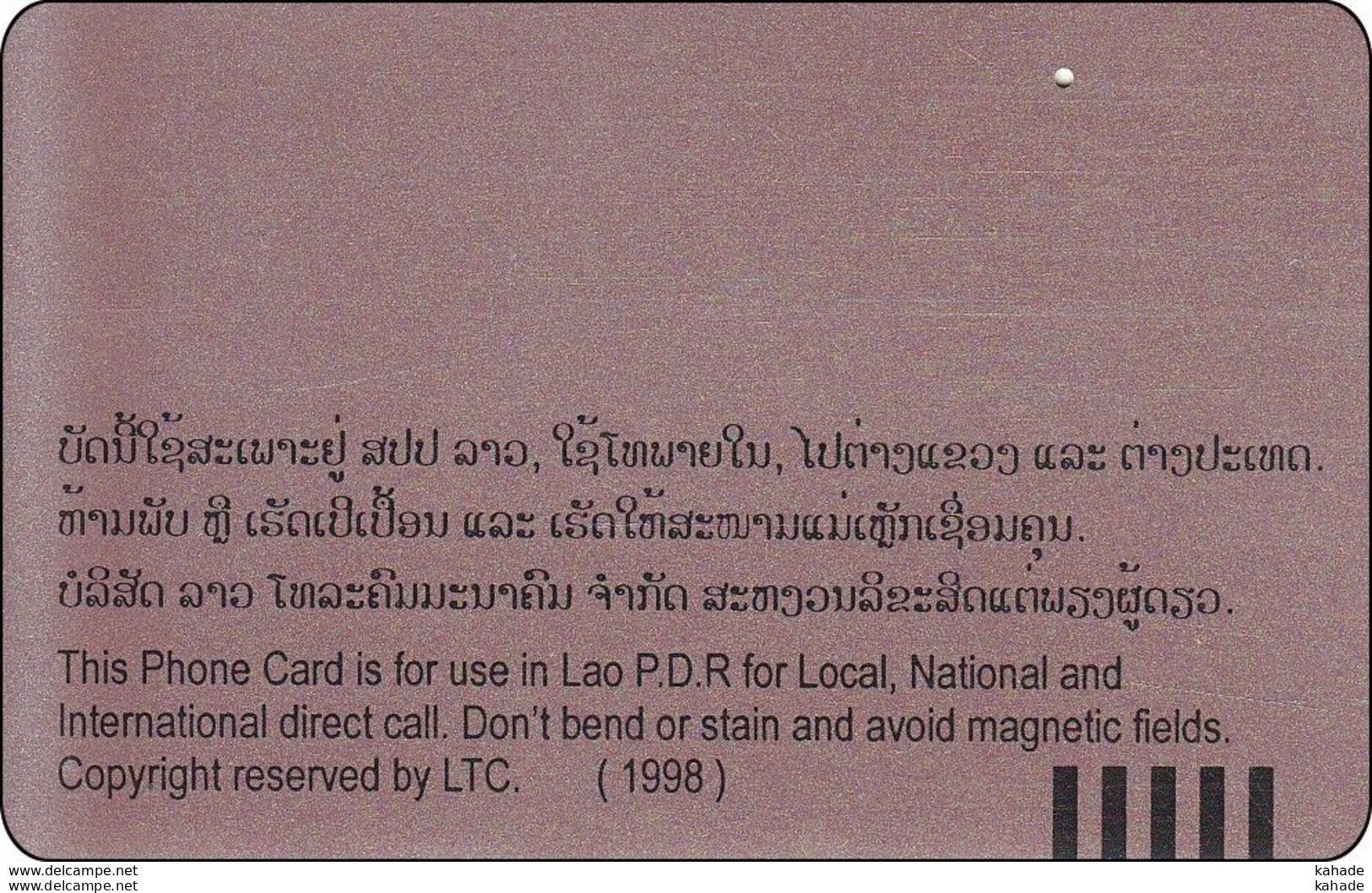 Laos Phonecard Tamura  Lao New Year - One Punch - Laos