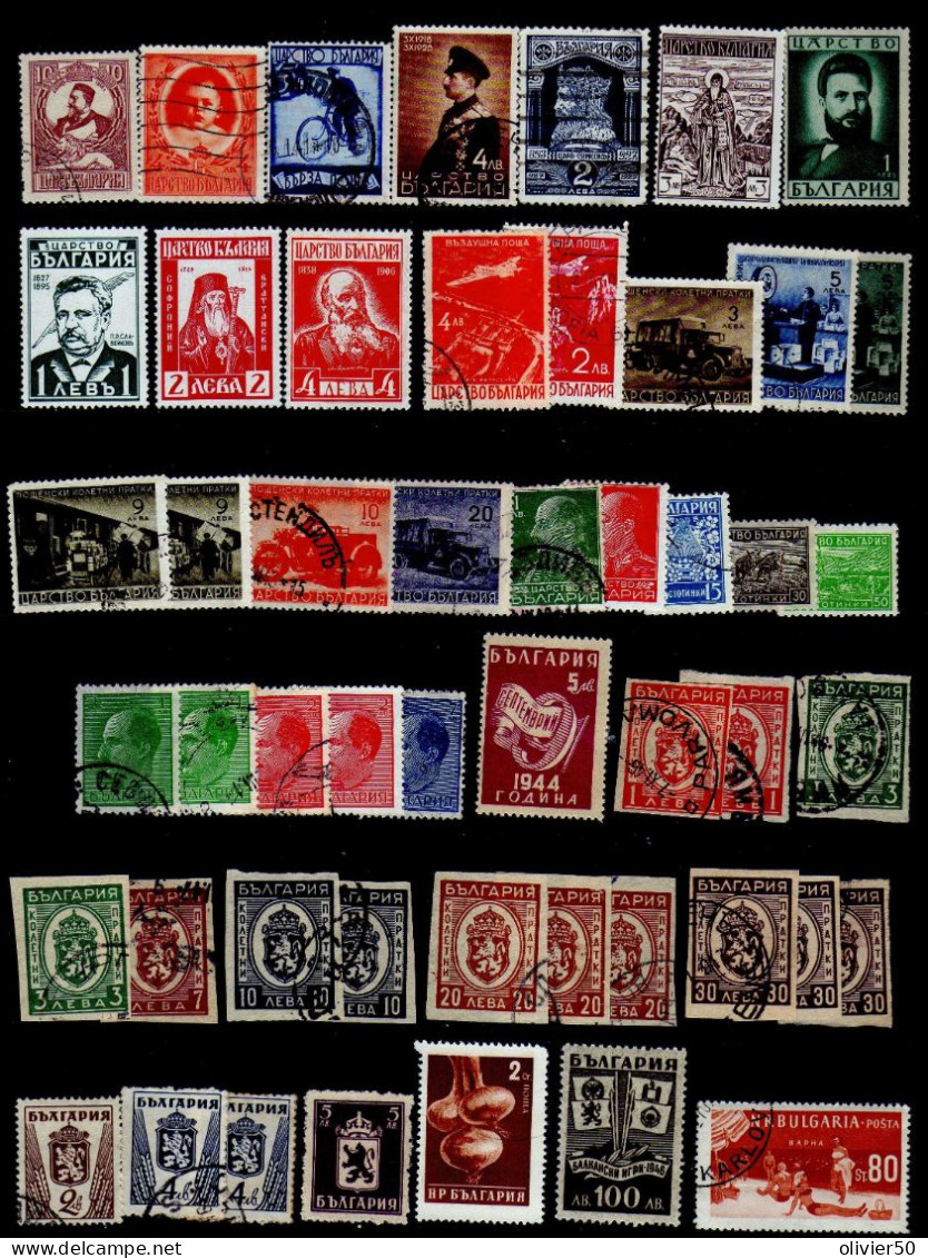 Bulgarie - Poste - CP - Poste Aerienne - Obliteres - Quelques Neufs* - Used Stamps