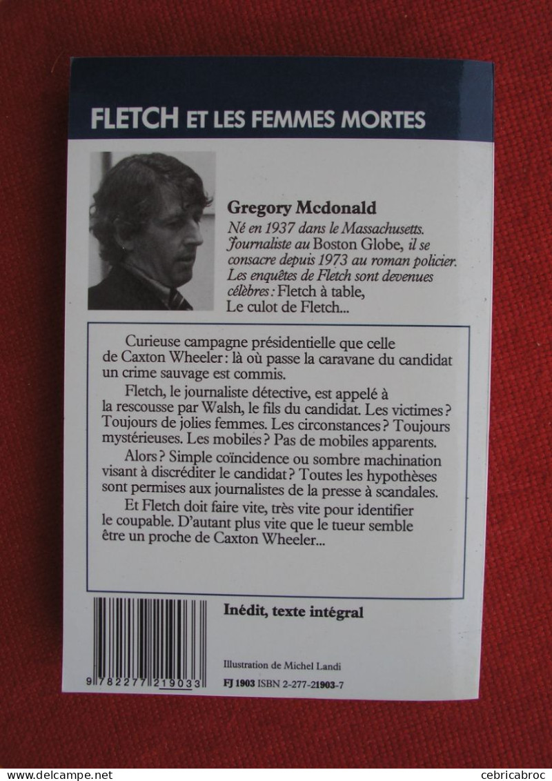 FLETCH ET LES FEMMES MORTES - GREGORY McDONALD - J'ai Lu