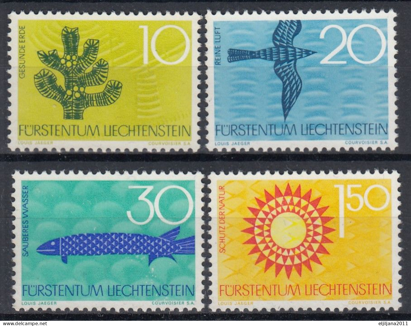 ⁕ Liechtenstein 1939 - 1973 ⁕ collection / lot ⁕ 21v used - see scan