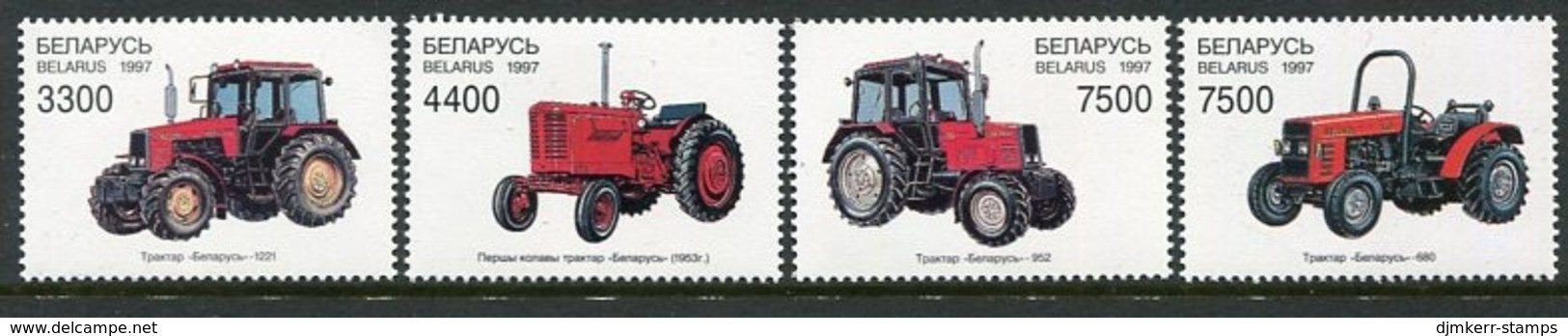 BELARUS 1997  Tractors MNH / **. Michel 242-45 - Belarus