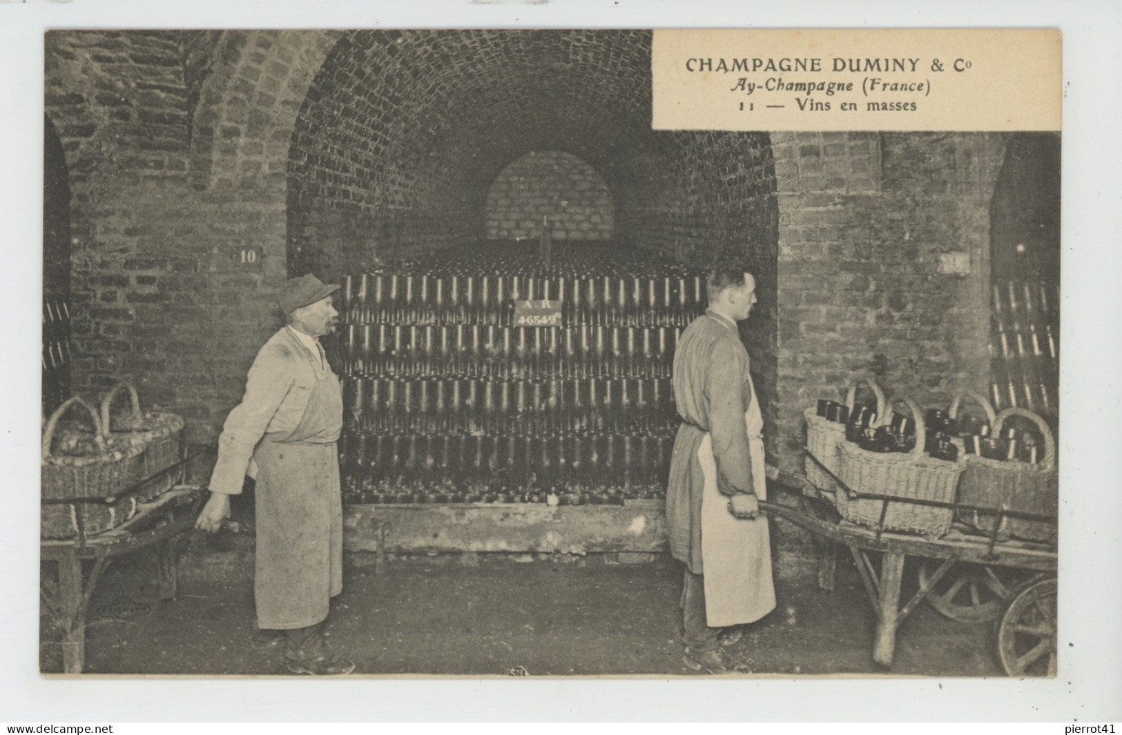 AY CHAMPAGNE - CHAMPAGNE DUMINY & Co - Vins En Masse - Ay En Champagne