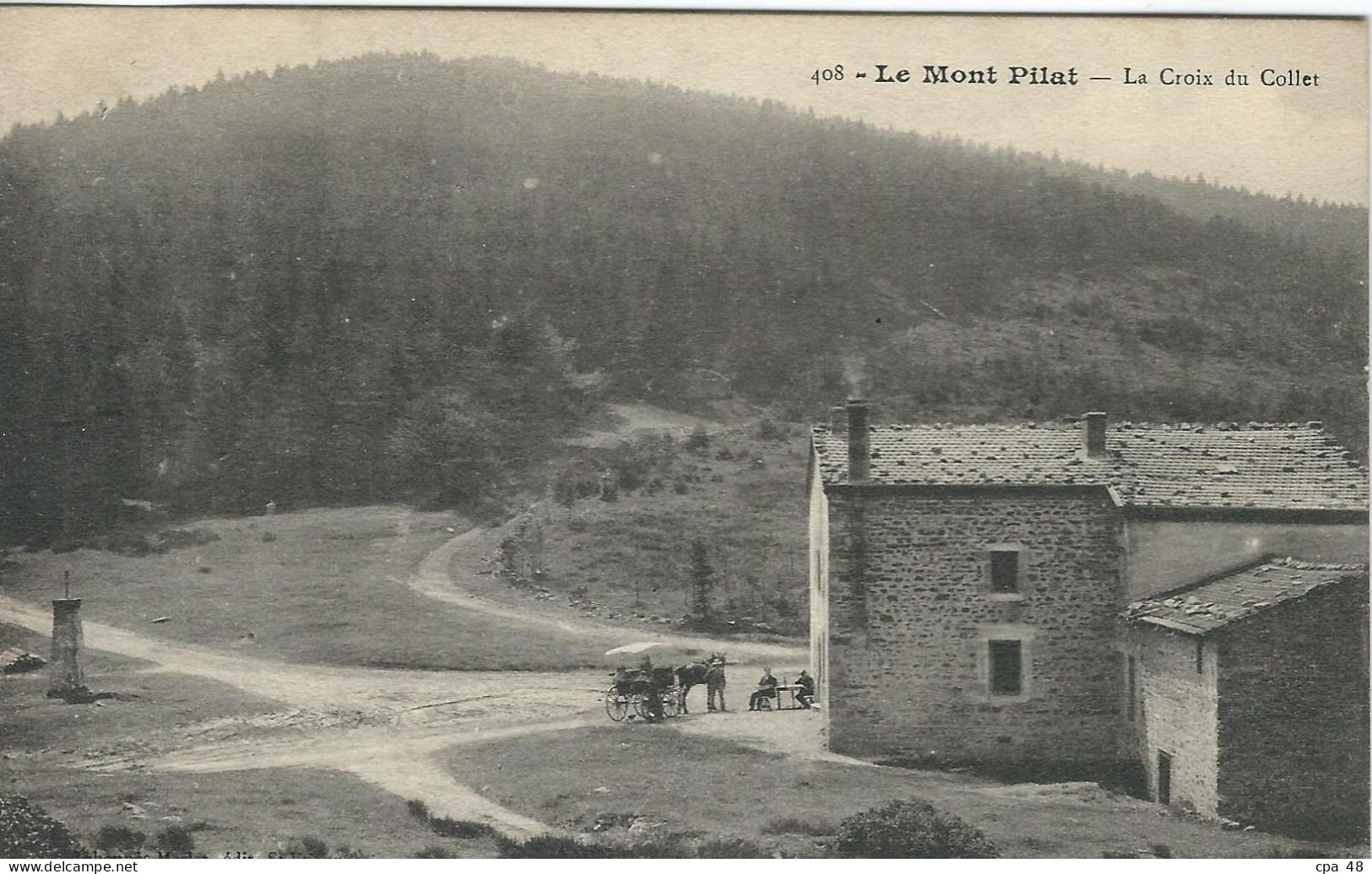 LOIRE : Mont Pilat, La Croix Du Collet - Mont Pilat