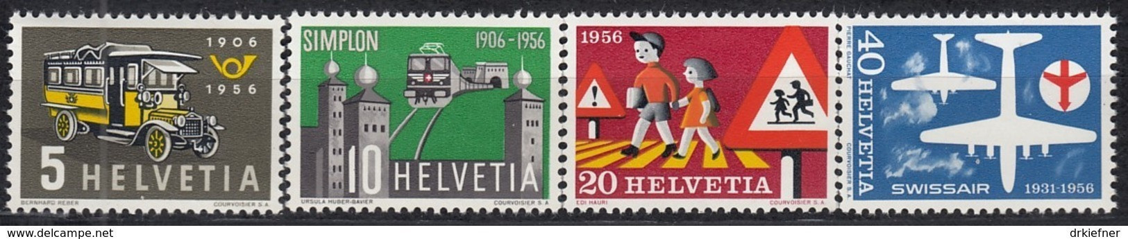 SCHWEIZ  623-626,  Postfrisch **, Jahresereignisse 1956 - Ongebruikt