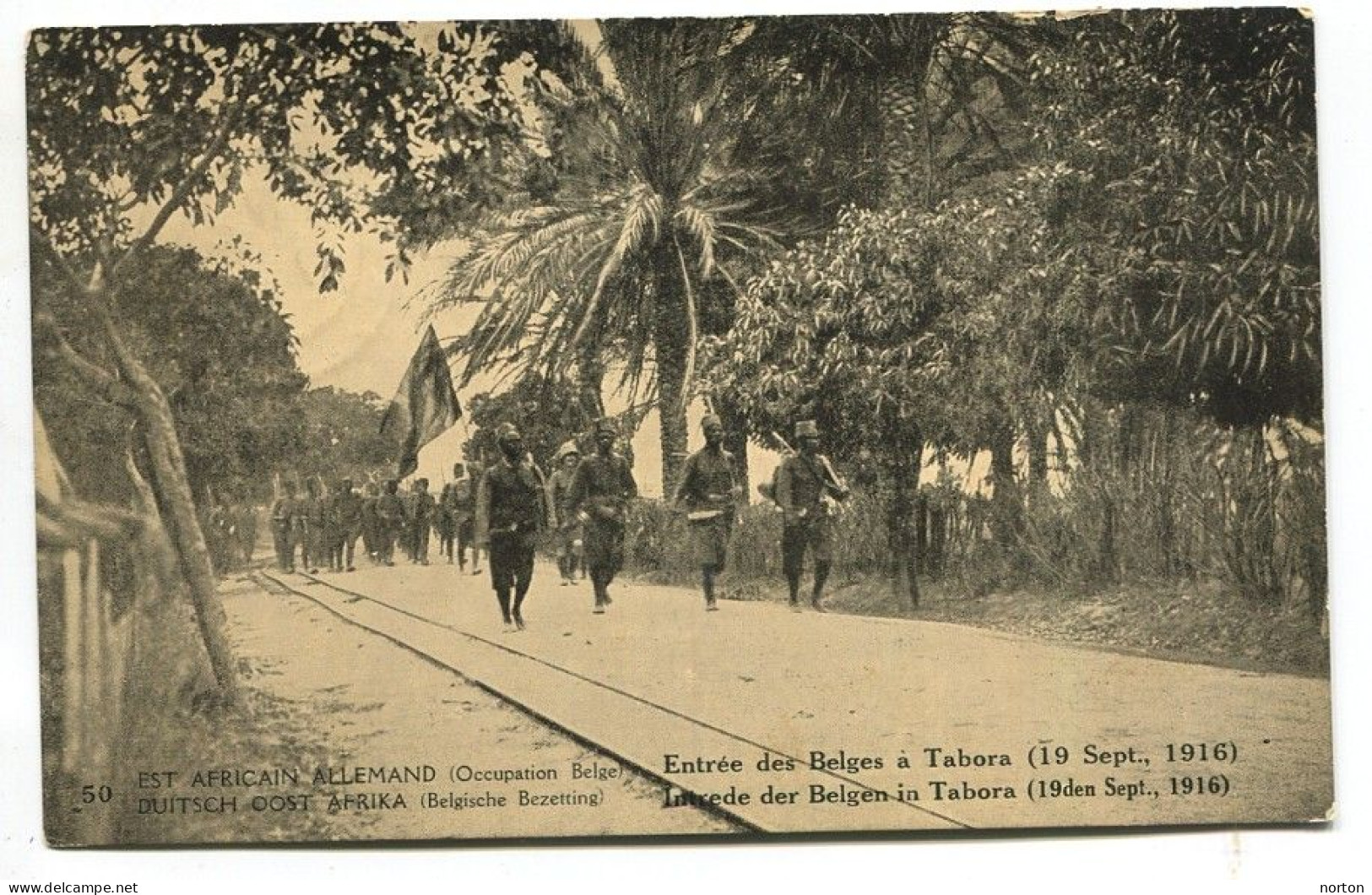 Est-Africain Allemand Kigoma Oblit. Keach 6 Sur Entier Postal Le 19/10/1918 - Brieven En Documenten